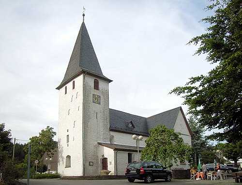 Lieberhausen-Kirche bei Gummersbach - reparieren