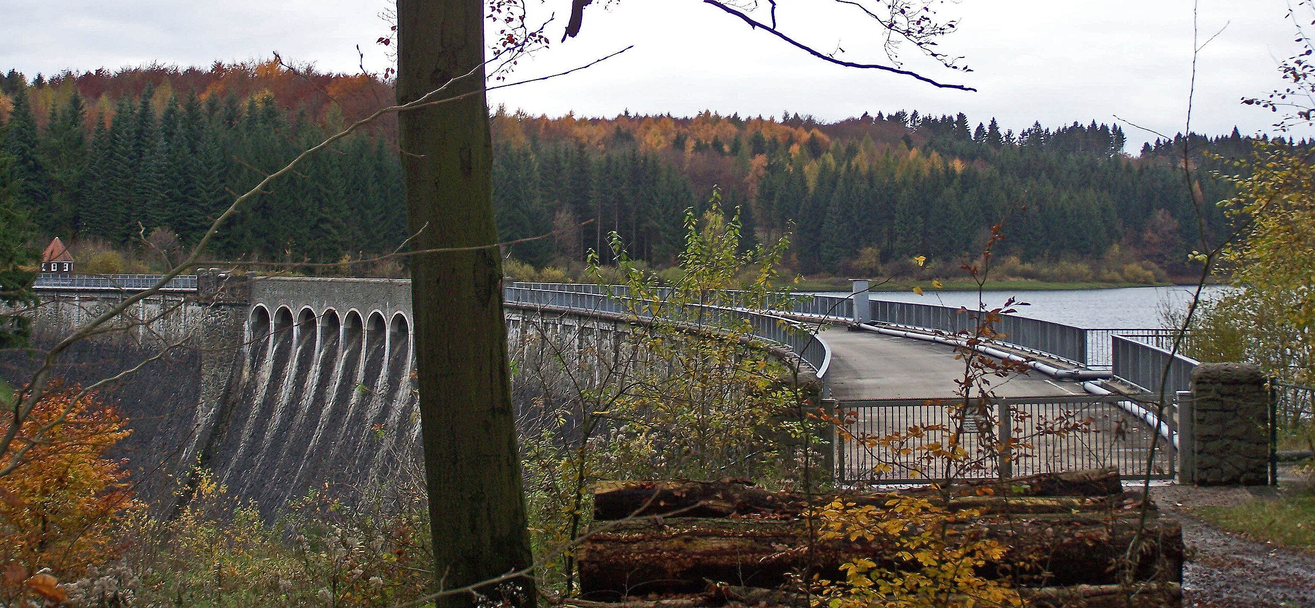 Kierspe Talsperre - Waage reparieren