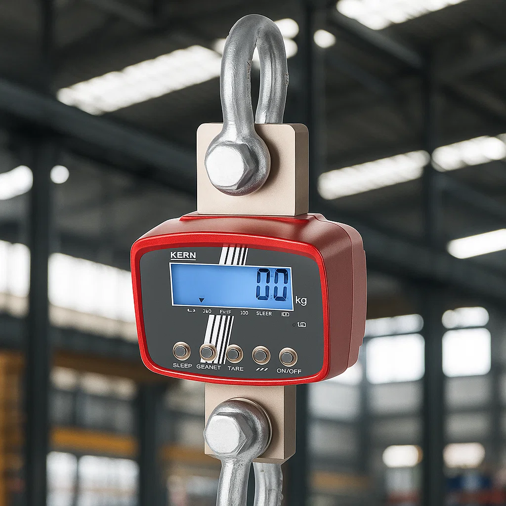 Reparatur Ihrer Kranwaagen in Gummersbach: wenn die Last am Haken hängt - Eichservice und Eichvorbereitung