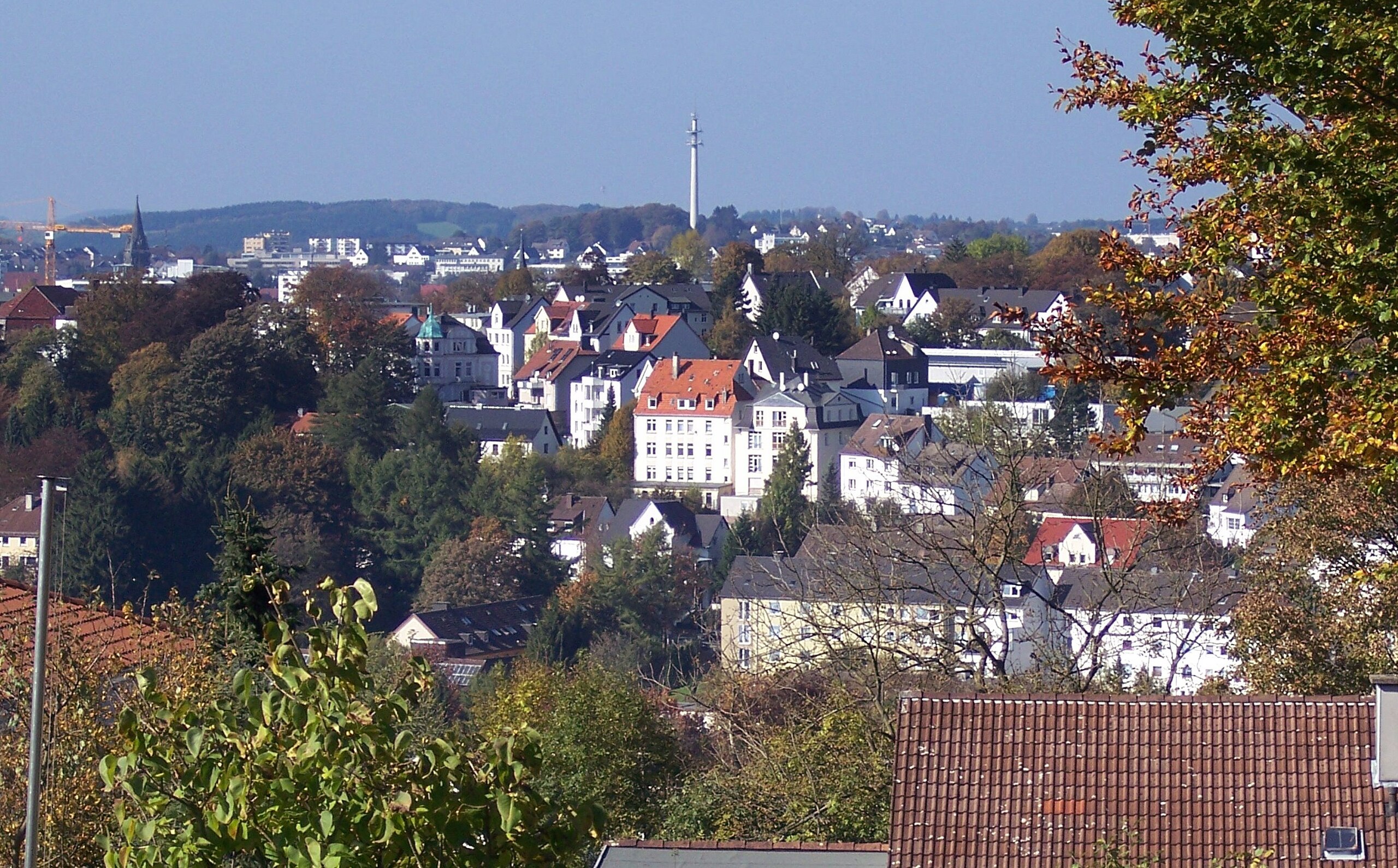 Lüdenscheid von oben