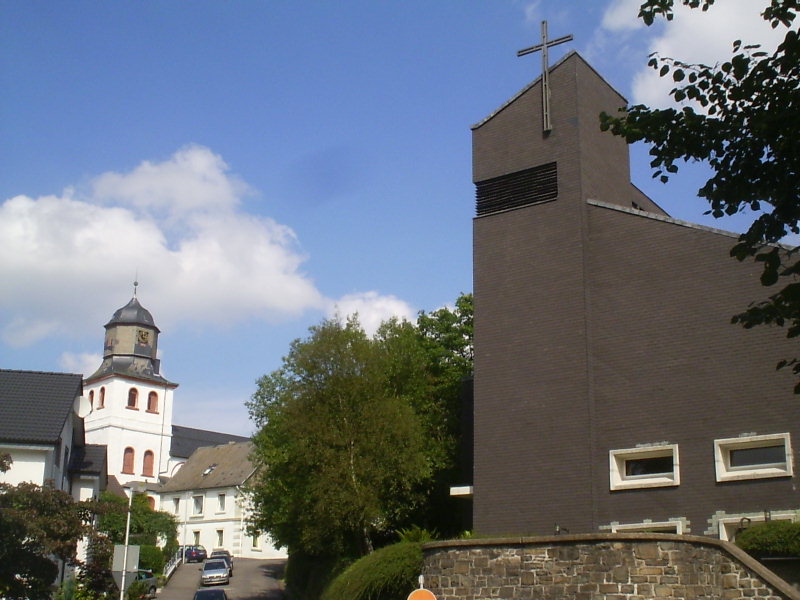 Meinerzahgen Kirche  - Waagenverkauf