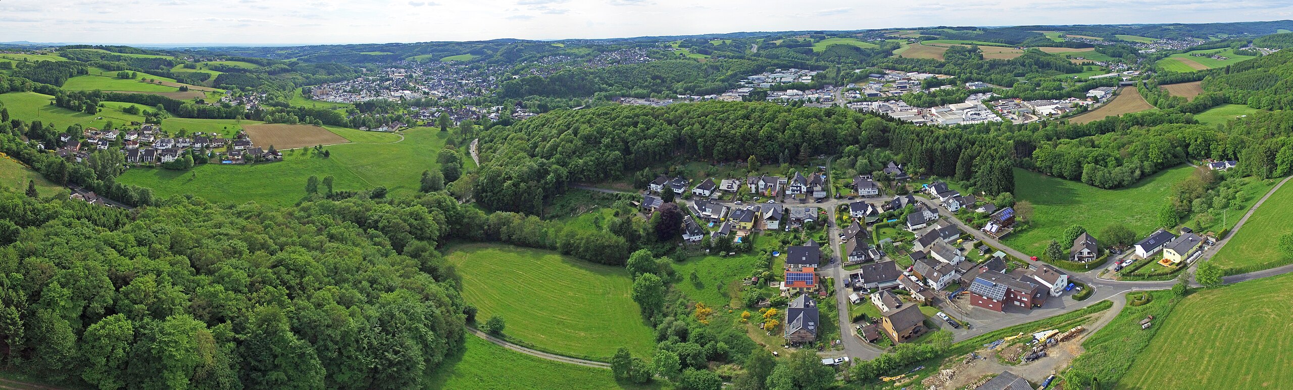 Overath von oben - Waagen reparieren