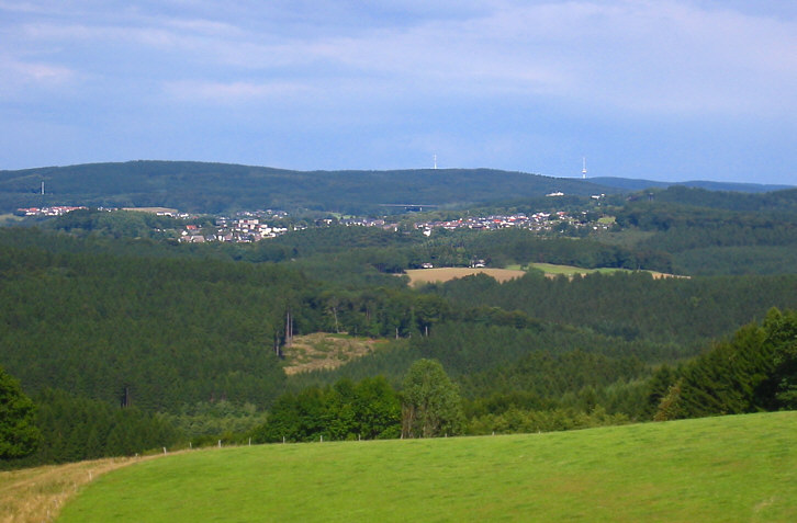 Meinerzhagen von oben- Waagenverkauf